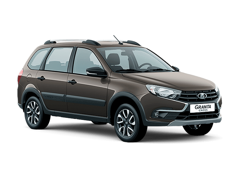 Купить Lada Granta Cross в Саратове - Серебристо-темно-серый «Борнео» (633) - металлик