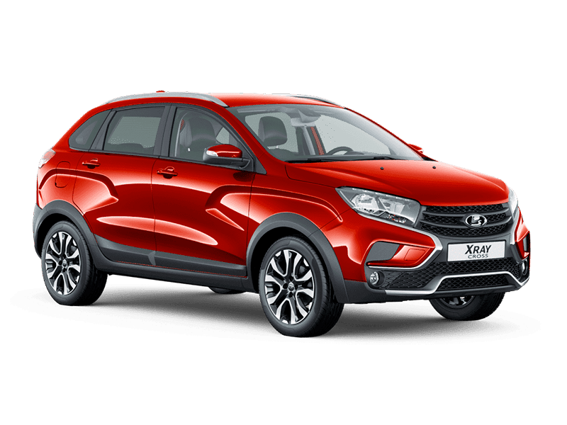 Купить Lada Xray Cross в Саратове - Красный "Красный сплав" (136) - металлик